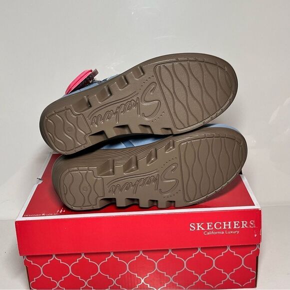 Skechers Jumper Studded Sherpa Trim Bootie - Picture 7 of 7